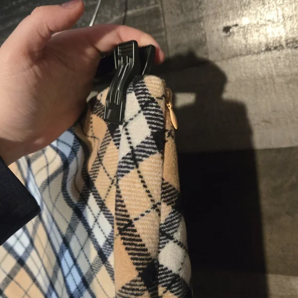 Forever 21 Plaid Mini Skirt in Tan, Black, and White - Picture 5 of 7